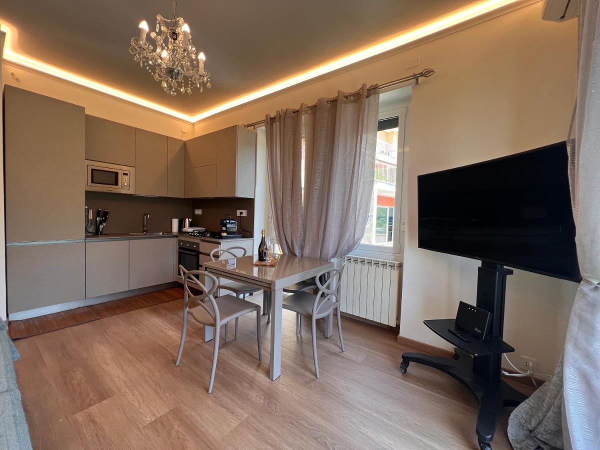 Val Di Sole 19-Iii Piano- Vista Mare- Vista Collina-Wifi 100Mg-Aria Condizionata In Tutte Le Stanze -L'Appartamento E' Stato Completamente Rinnovato Nel 2023 Rapallo Dış mekan fotoğraf
