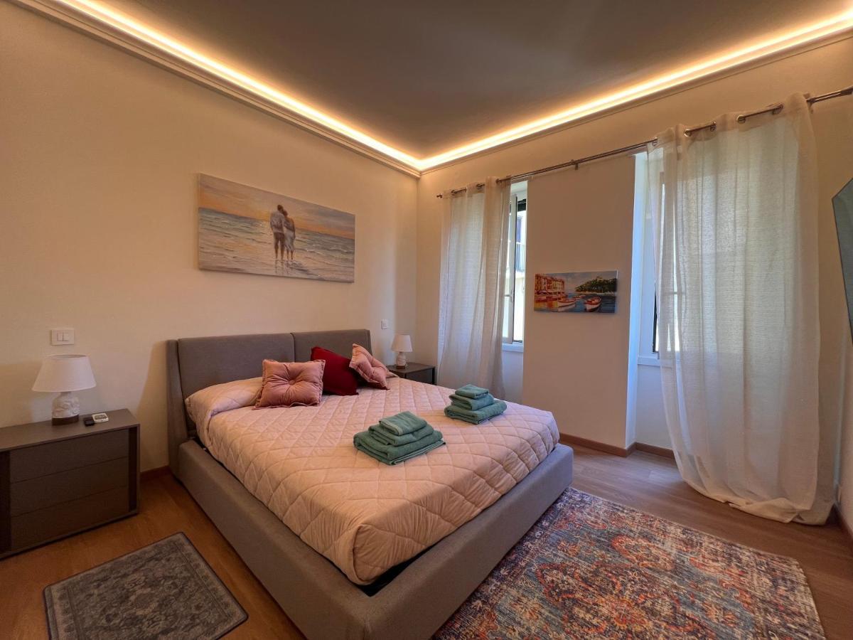 Val Di Sole 19-Iii Piano- Vista Mare- Vista Collina-Wifi 100Mg-Aria Condizionata In Tutte Le Stanze -L'Appartamento E' Stato Completamente Rinnovato Nel 2023 Rapallo Dış mekan fotoğraf